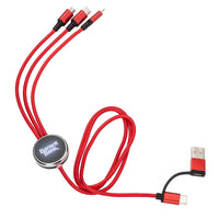 Custom Logo Fuller Light-Up Multi-Charge Cable