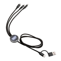 Custom Logo Fuller Light-Up Multi-Charge Cable