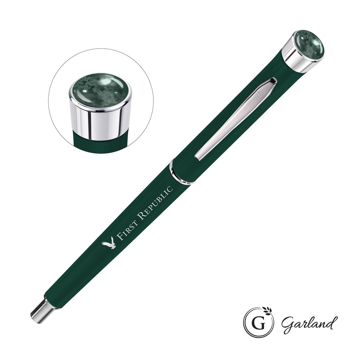 Custom Logo Garland® Color Matte Aura Mechanical Pencil - Chrome