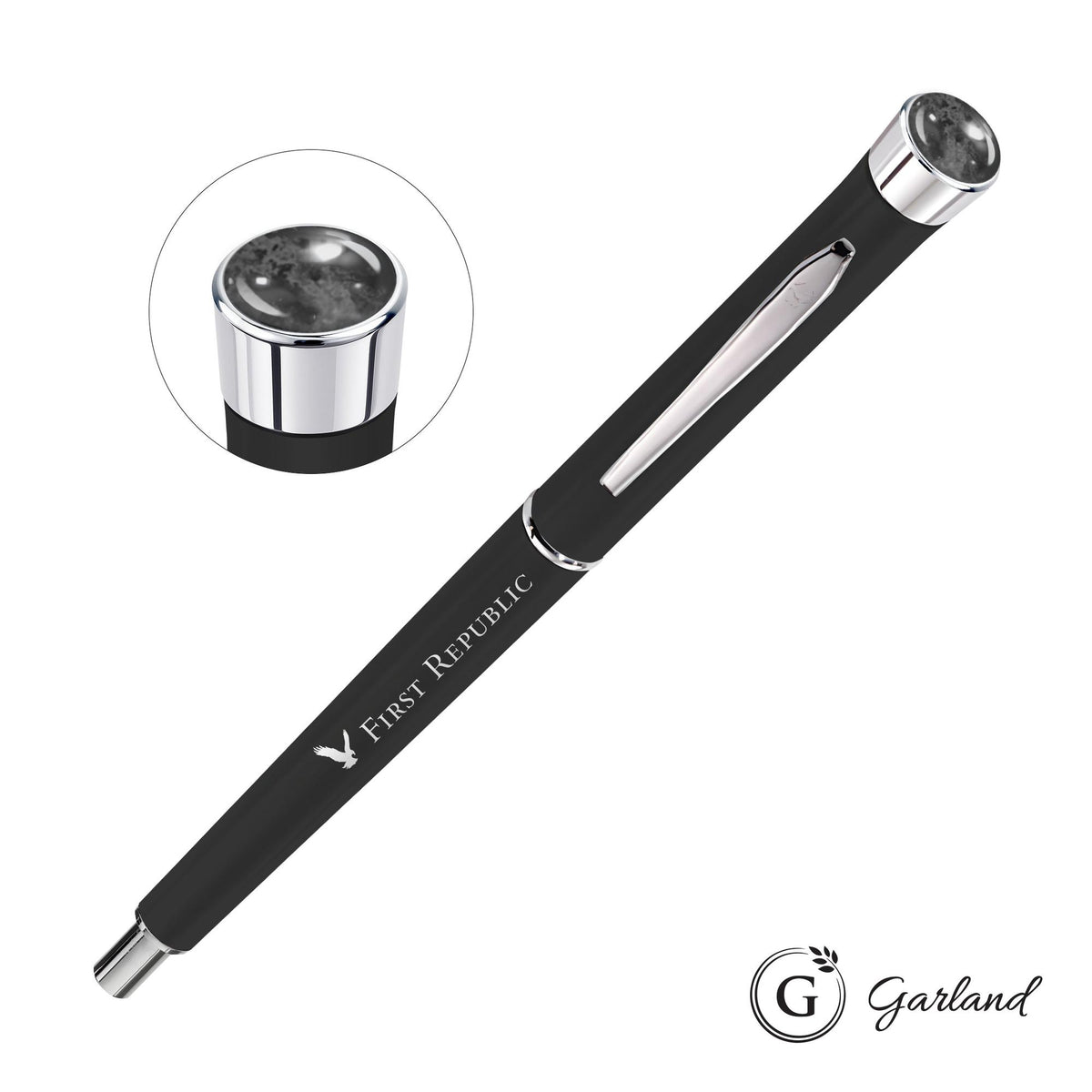 Custom Logo Garland® Color Matte Aura Mechanical Pencil - Chrome