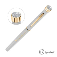 Custom Logo Garland® Color Matte Aura Rollerball Pen - Gold