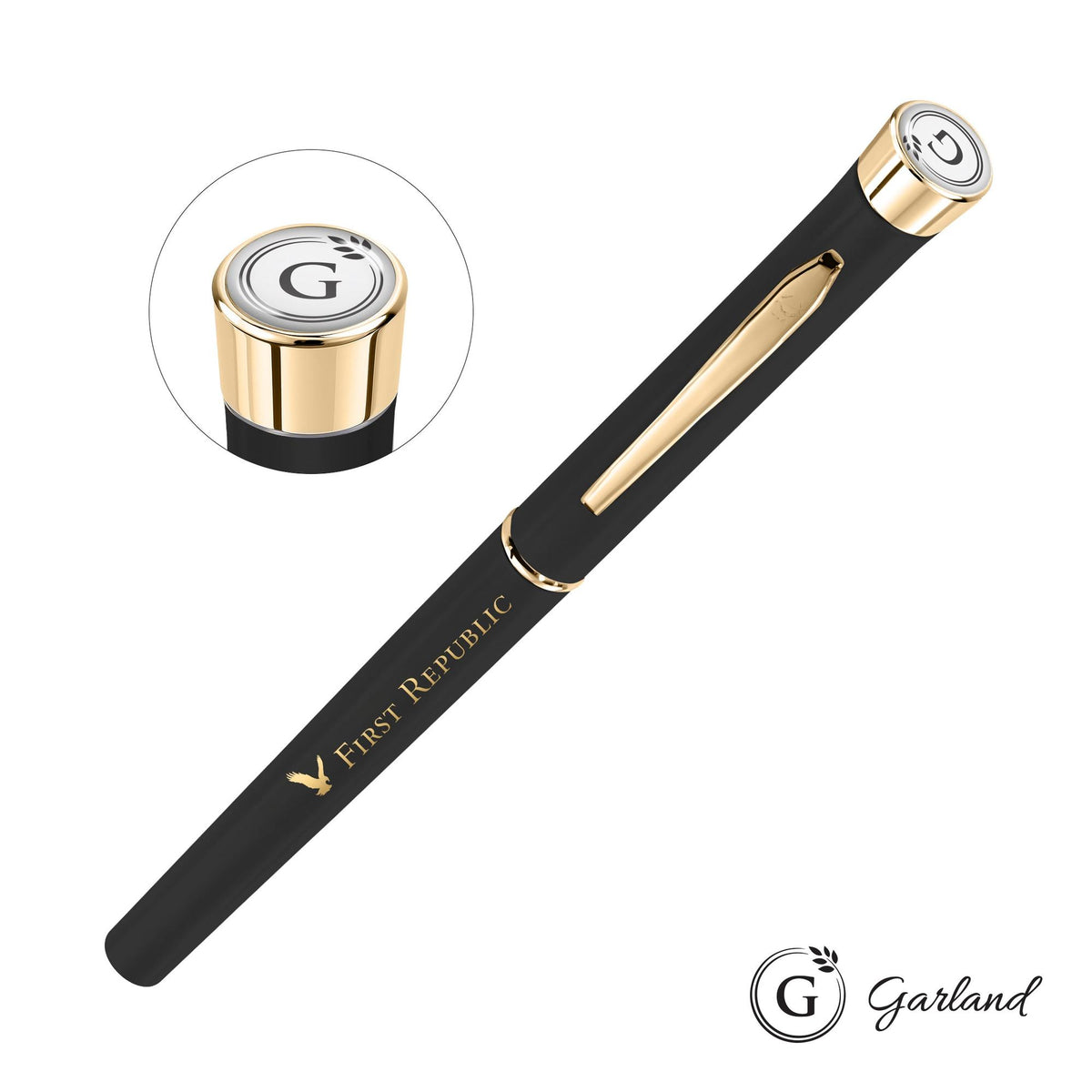 Custom Logo Garland® Color Matte Collection Pen - Gold