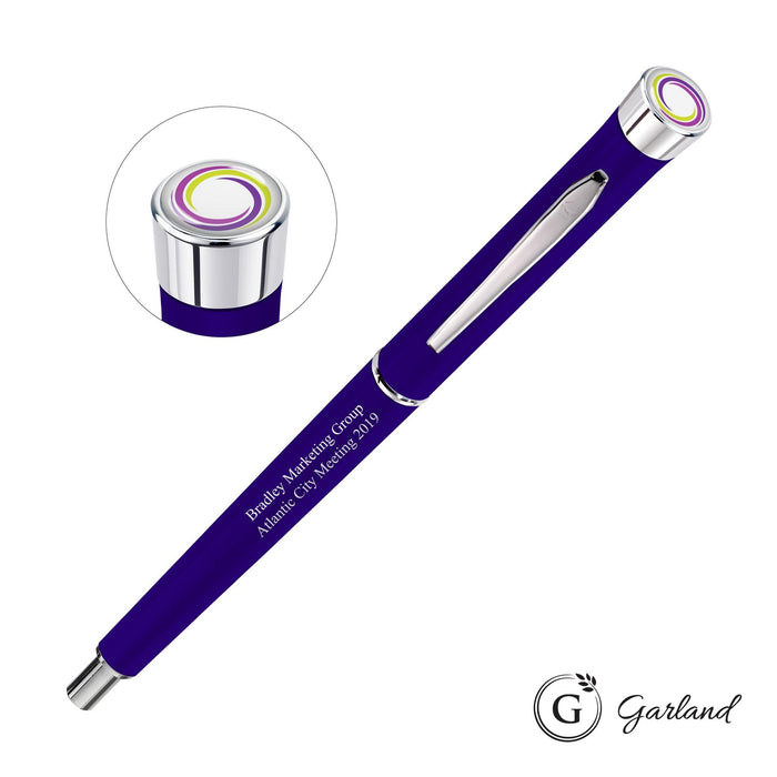 Custom Logo Garland® Color Matte Custom Mechanical Pencil - Chrome