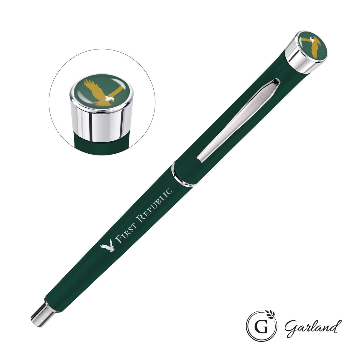 Custom Logo Garland® Color Matte Custom Mechanical Pencil - Chrome