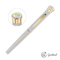 Custom Logo Garland® Color Matte Custom Rollerball Pen - Gold