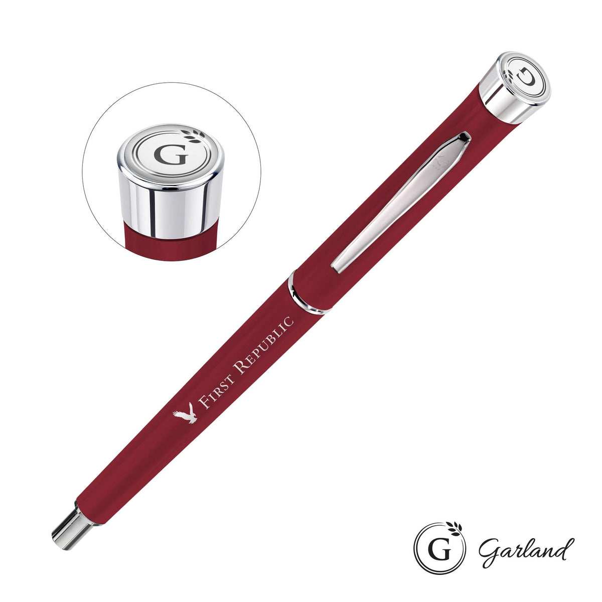 Custom Logo Garland® Color Matte Mechanical Pencil - Chrome