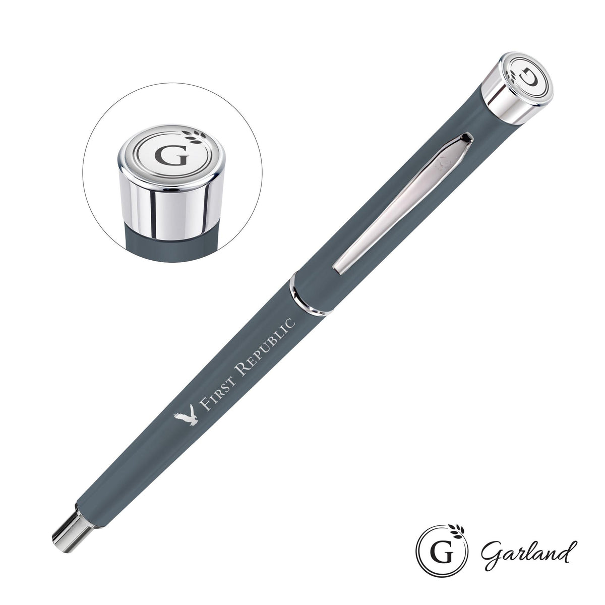 Custom Logo Garland® Color Matte Mechanical Pencil - Chrome
