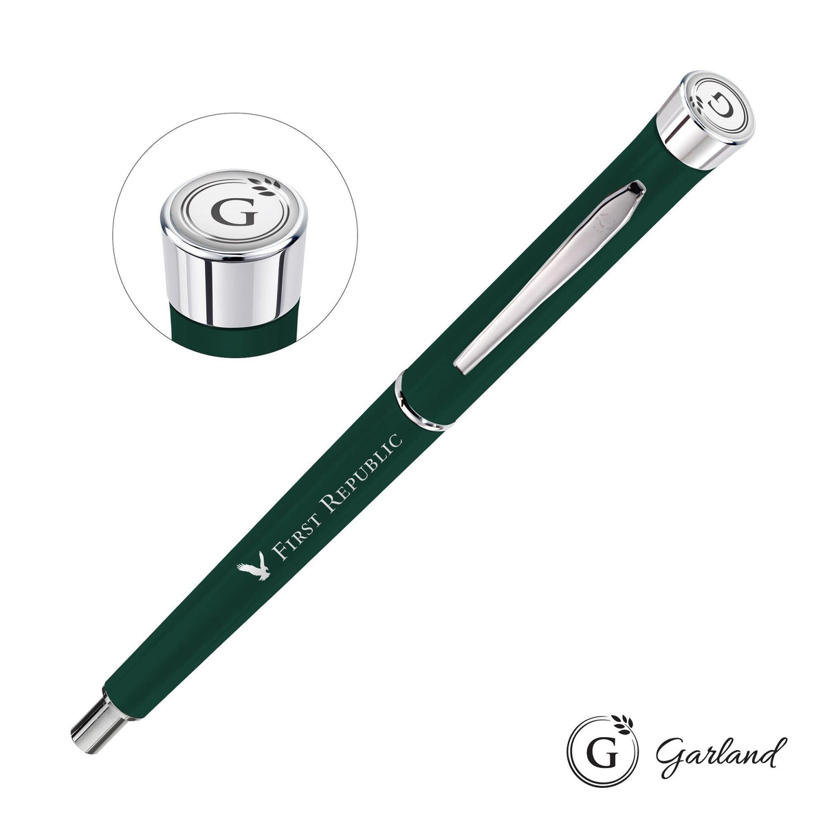 Custom Logo Garland® Color Matte Mechanical Pencil - Chrome