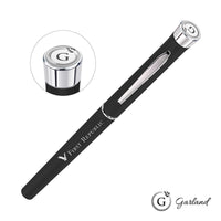 Custom Logo Garland® Color Matte Rollerball Pen - Chrome