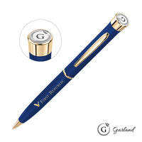 Custom Logo Garland® Color Matte Twist Ballpoint Pen - Gold