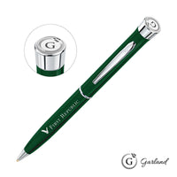 Custom Logo Garland® Color Twist Ballpoint Pen - Chrome Accent