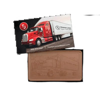 Custom Logo Giant 2lb. Engraved Chocolate Bar – Classic Packaging