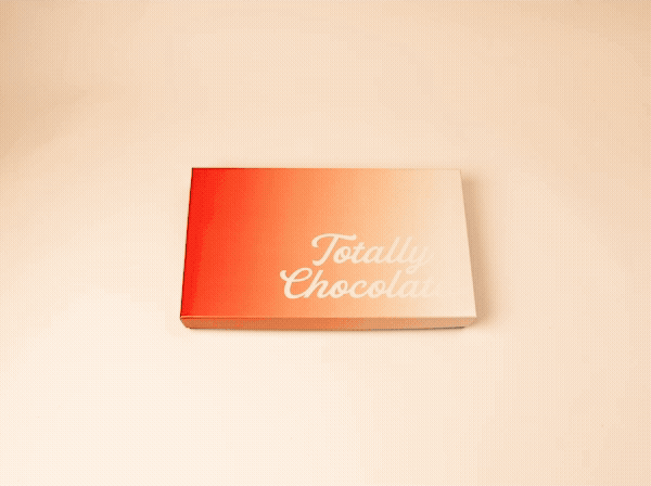 Custom Logo Giant 2lb. Engraved Chocolate Bar with Luxury Custom Packaging