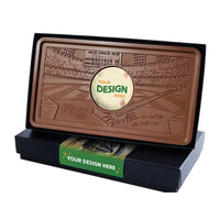 Custom Logo Giant 2lb. Engraved Combo Chocolate Bar – Luxury Packaging