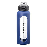 Custom Logo Glacia Glass Water Bottle - 32oz