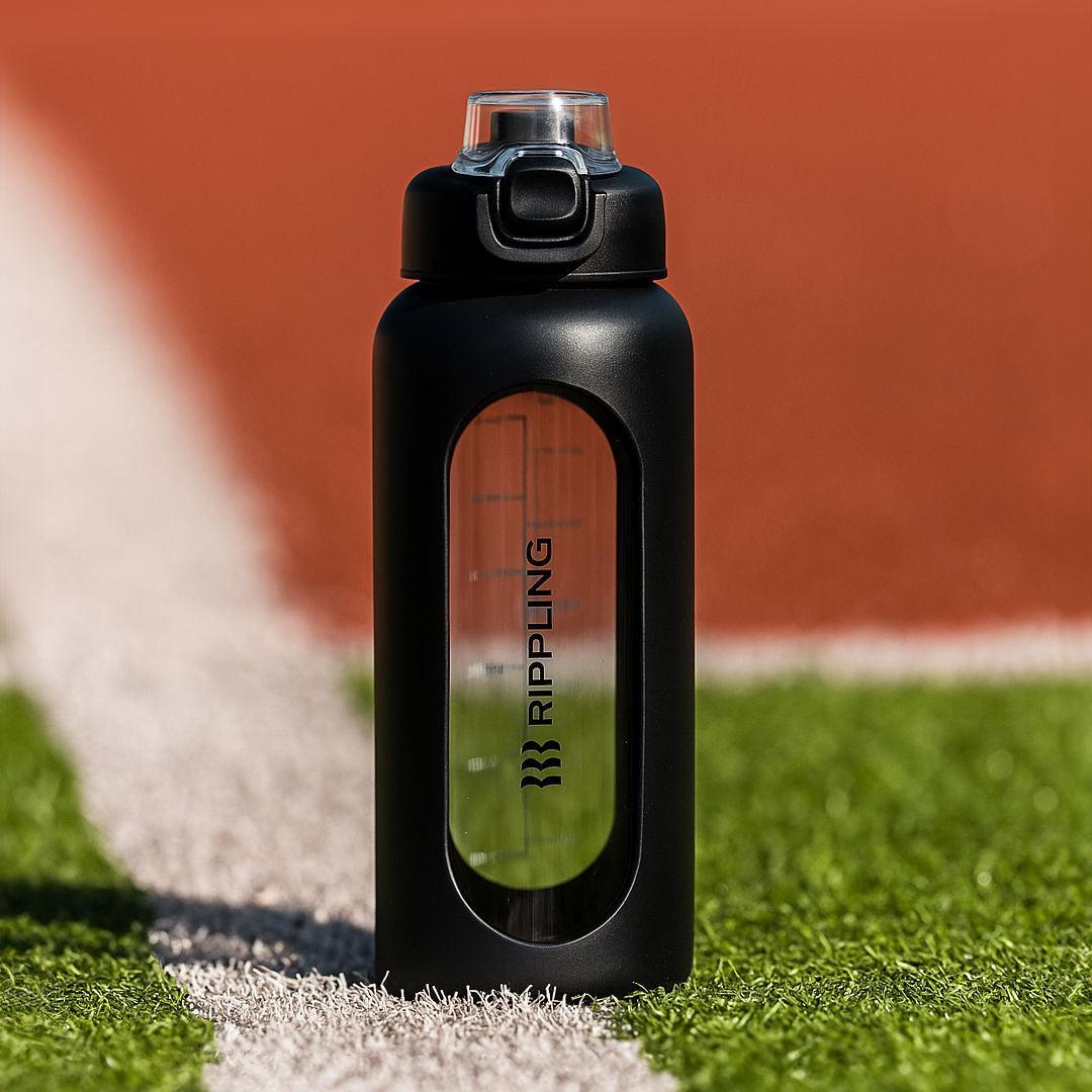 Custom Logo Glacia Glass Water Bottle - 32oz