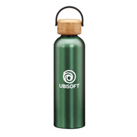 Custom Logo Greenstone Bottle - 24oz
