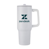 Custom Logo Gullfoss Double Wall SS Travel Mug - 40oz