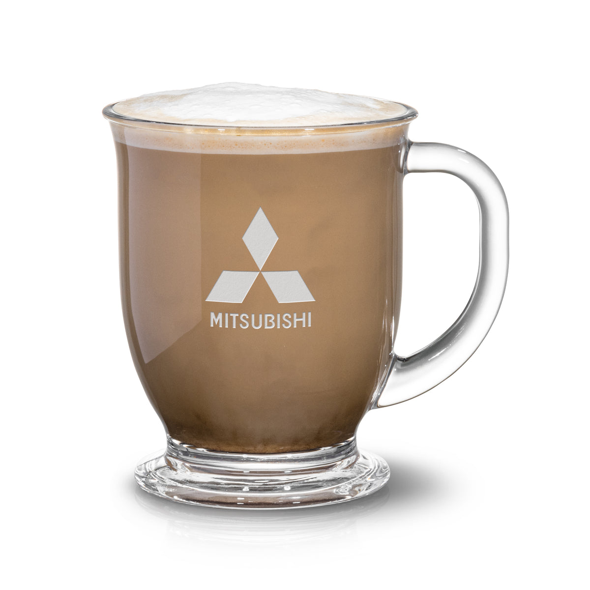 Custom Logo Hartford Cafe Mug - 16oz - Deep Etch