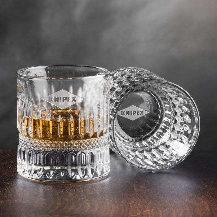 Custom Logo Hathaway Whiskey Taster - Deep Etch
