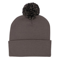 Custom Logo Headwear Canada Acrylic Beanie with Pom Pom