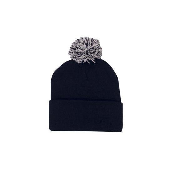 Custom Logo Headwear Canada Acrylic Beanie with Pom Pom