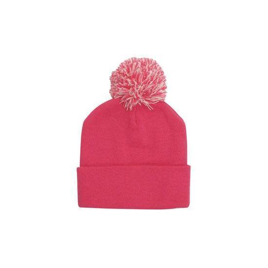 Custom Logo Headwear Canada Acrylic Beanie with Pom Pom