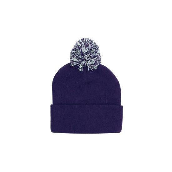 Custom Logo Headwear Canada Acrylic Beanie with Pom Pom