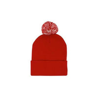 Custom Logo Headwear Canada Acrylic Beanie with Pom Pom