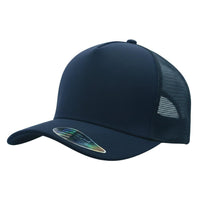 Custom Logo Headwear Canada American Premium Twill/Mesh Deep Fit Trucker Cap
