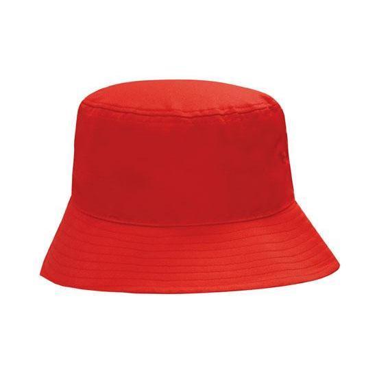 Custom Logo Headwear Canada Breathable Poly Twill Bucket Hat