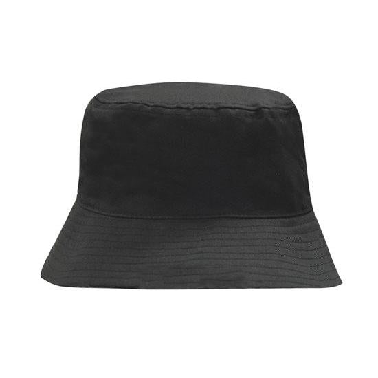 Custom Logo Headwear Canada Breathable Poly Twill Bucket Hat