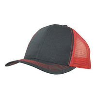 Custom Logo Headwear Canada Breathable Poly Twill With Mesh Back
