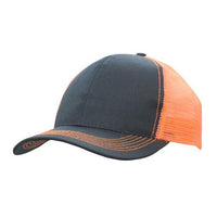 Custom Logo Headwear Canada Breathable Poly Twill With Mesh Back