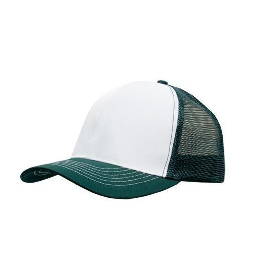 Custom Logo Headwear Canada Breathable Poly Twill With Mesh Back