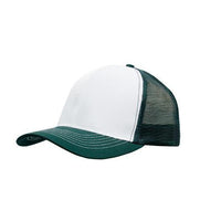 Custom Logo Headwear Canada Breathable Poly Twill With Mesh Back