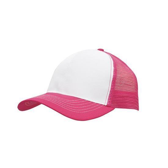 Custom Logo Headwear Canada Breathable Poly Twill With Mesh Back