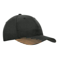 Custom Logo Headwear Canada Breathable Poly Twill with Peak Flash Print