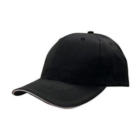 Custom Logo Headwear Canada Breathable Poly Twill with Sandwich Trim