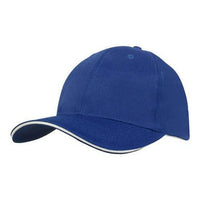 Custom Logo Headwear Canada Breathable Poly Twill with Sandwich Trim