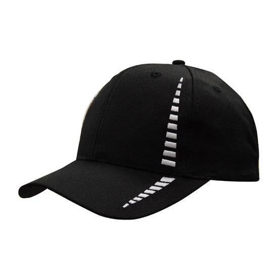 Custom Logo Headwear Canada Breathable Poly Twill with Small Check Patterning