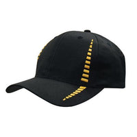 Custom Logo Headwear Canada Breathable Poly Twill with Small Check Patterning