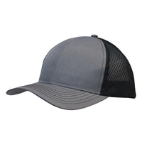 Custom Logo Headwear Canada Breathable poly twill with honeycomb mesh