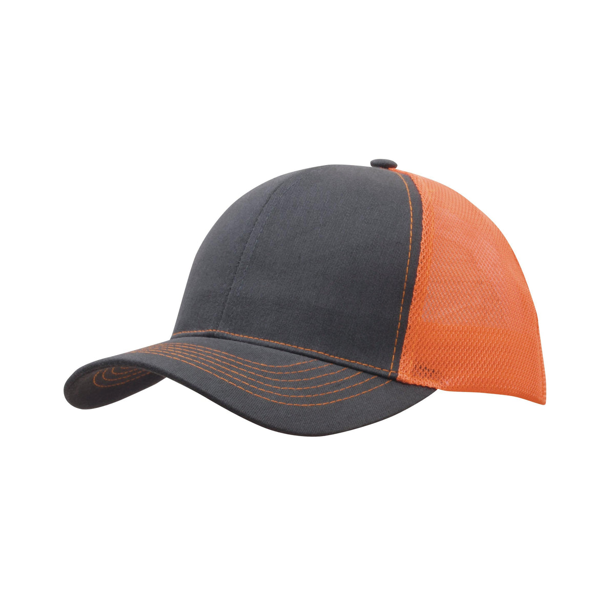 Custom Logo Headwear Canada Brushed Cotton with Mesh Back Cap