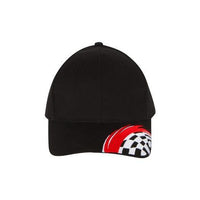 Custom Logo Headwear Canada Brushed Cotton with Swoosh & Check Embroidery