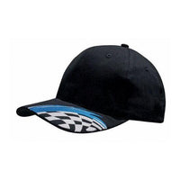 Custom Logo Headwear Canada Brushed Cotton with Swoosh & Check Embroidery