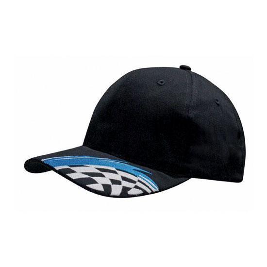 Custom Logo Headwear Canada Brushed Cotton with Swoosh & Check Embroidery