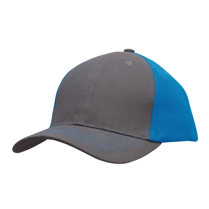 Custom Logo Headwear Canada Brushed Heavy Cotton Contrast Cap