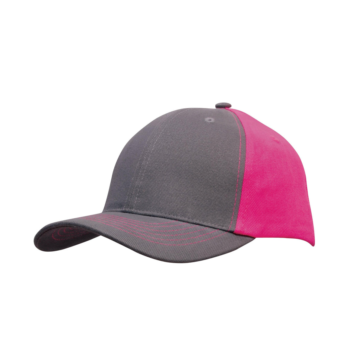 Custom Logo Headwear Canada Brushed Heavy Cotton Contrast Cap