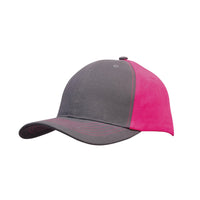 Custom Logo Headwear Canada Brushed Heavy Cotton Contrast Cap